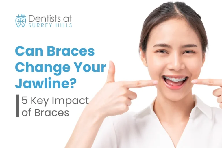 can braces change your jawline