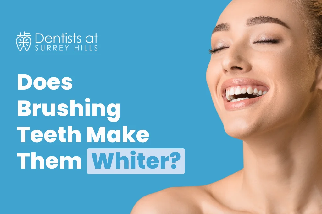 can brusing your teeth make them whiter