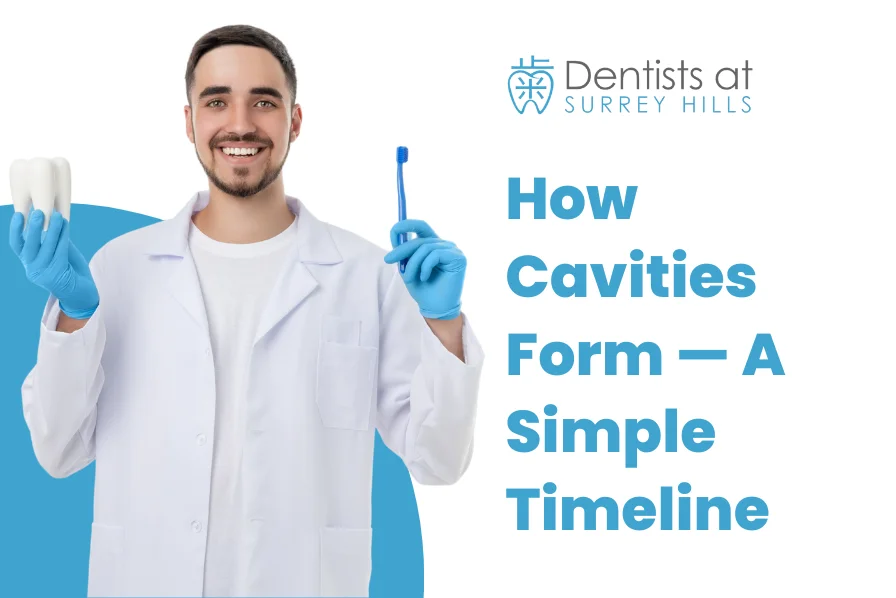 How Cavities Form — A Simple Timeline