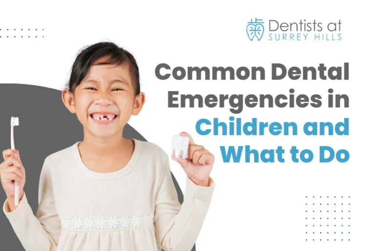Common Dental Emergencies in Children and What to Do